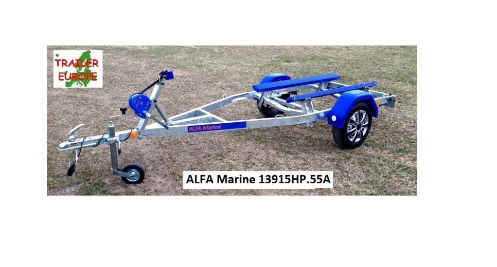ALFA Marine 13915HP.55A (párnafás) fék nélküli Jet Ski és csónakszállító analóg világítással ALFA Marine 13915HP.55A (párnafás) fék nélküli Jet Ski és csónakszállító analóg világítással