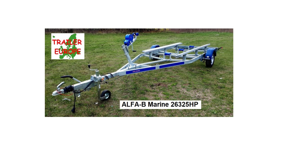 ALFA-B Marine 26325HP.A(párnafás) és ALFA-B Marine 26325HG.A(görgős) egytengelyes,fékes csónakszállító analóg világítással ALFA-B Marine 26325HP.A(párnafás) és ALFA-B Marine 26325HG.A(görgős) egytengelyes,fékes csónakszállító analóg világítással