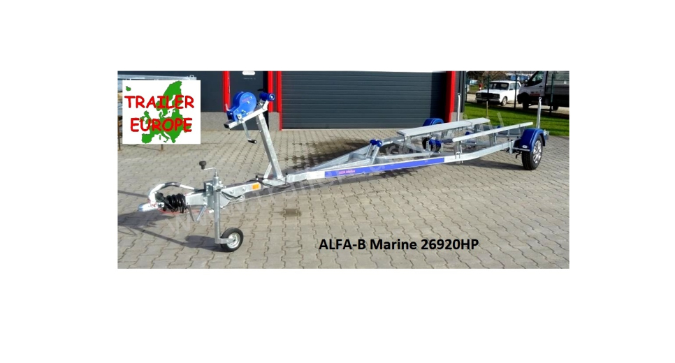 ALFA-B Marine 26920HP.A(párnafás) és ALFA-B Marine 26920HG.A(görgős) egytengelyes,fékes csónakszállító analóg világítással ALFA-B Marine 26920HP.A(párnafás) és ALFA-B Marine 26920HG.A(görgős) egytengelyes,fékes csónakszállító analóg világítással